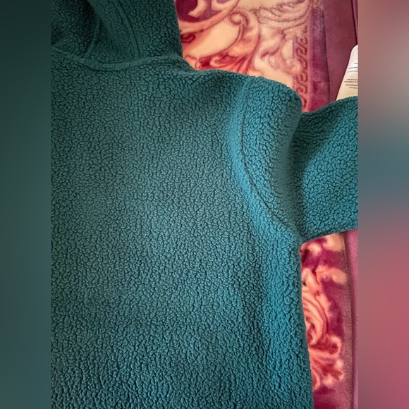 Patagonia Retro Pile Fleece 1/2 half zip Pullover Dark Borealis Green Men Medium - Picture 7 of 7